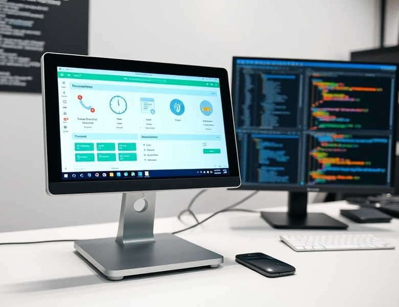 Self-service interface running normally